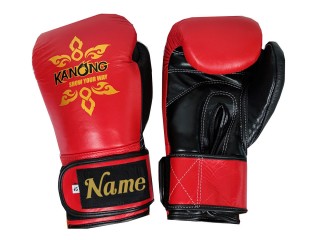 Custom Real Leather Muay Thai Gloves : KNGCUST-R-419