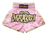 Kanong Muay Thaiboxing Shorts : KNS-121-Pink