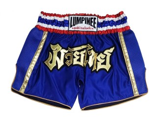 Lumpinee Kickboxing shorts : LUMRTO-006-Blue