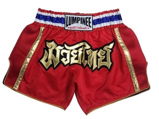 Lumpinee Kickboxing shorts : LUMRTO-006-Red