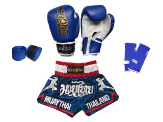 Kanong Complete Fight Set for Kids : Model 133 blue