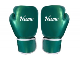 Customised Turquoise Boxing Gloves : KNGCUST-107