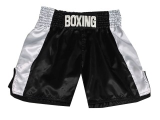 Personalised Black Boxing Trunks  : KNBSH-040